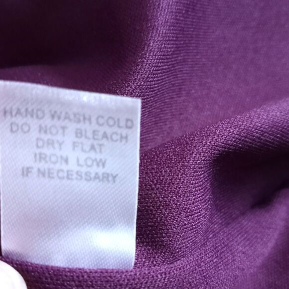 CHARMING CHARLIE PURPLE SHIFT DRESS SZ.L GUC - Picture 10 of 10